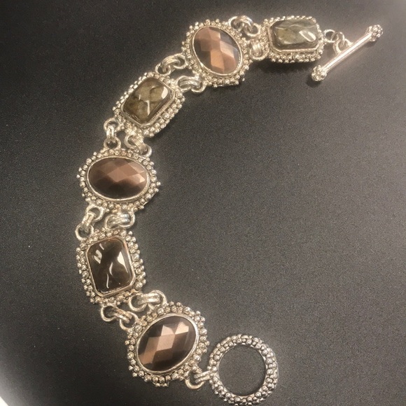 Park Lane Jewelry - PARK LANE “LATTE” GENUINE TIGER EYE STONE BRACELET